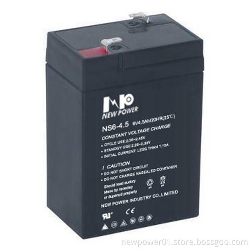 Professional Sealed Acid Battery for UPS (NS6-4.5)